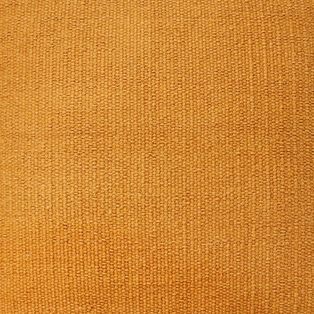 20" Orange And White Striped Cotton Throw Pillow Cover