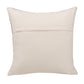 20" Gray White And Yellow Geometric Cotton Throw Pillow Cover