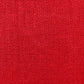 18" Red Linen Throw Pillow Cover