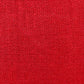 18" Red Linen Throw Pillow Cover