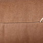 18" Brown Linen Throw Pillow Cover