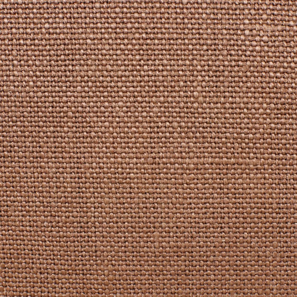 18" Brown Linen Throw Pillow Cover