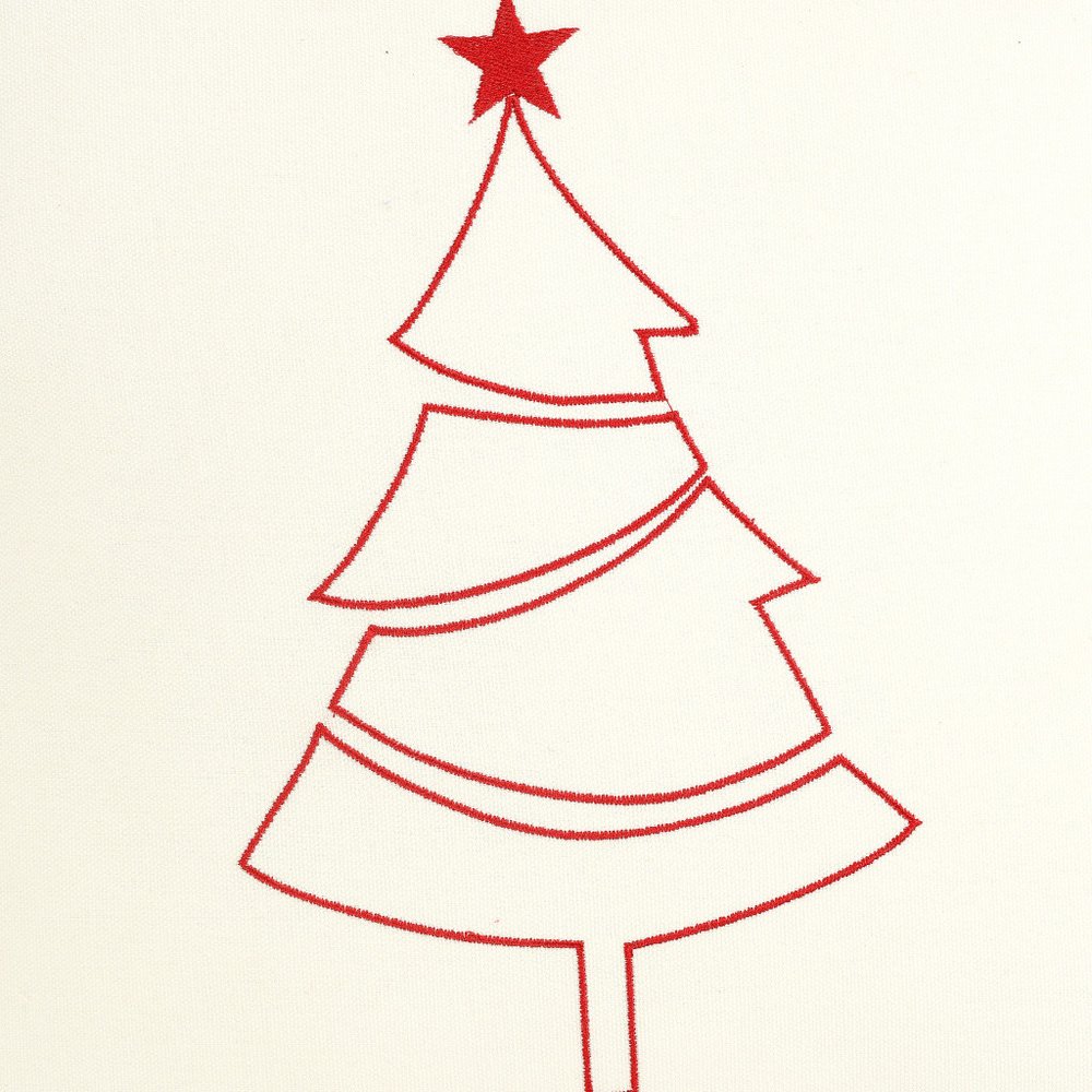 16" X 24" White And Red Lumbar Plaid Cotton Throw Pillow Cover