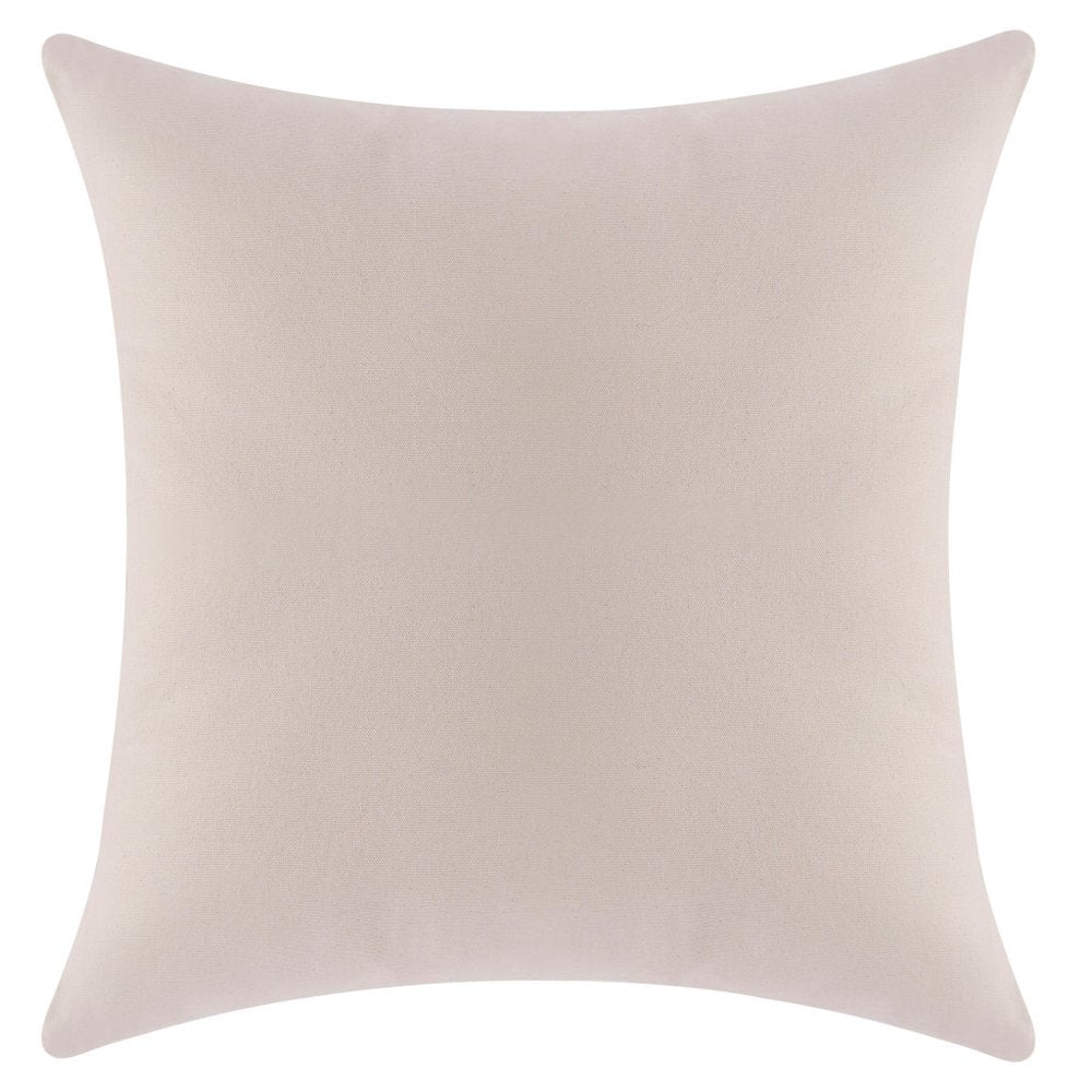 18" Gray And Black Geometric Cotton Throw Pillow Cover