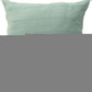 18" Green Cotton Throw Pillow Cover