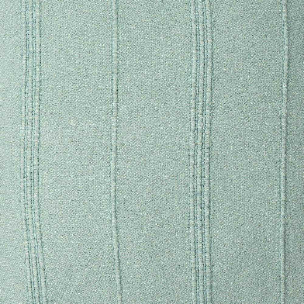 18" Green Cotton Throw Pillow Cover