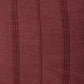 18" Red Cotton Throw Pillow Cover