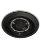 50000 BTU 36" Gray Steel Propane Round Fire Pit With Cover