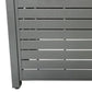 50000 BTU 42" Gray Steel Propane Rectangular Fire Pit With Cover