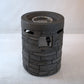 32000 BTU 26" Gray Magnesium Oxide Propane Round Fire Pit With Cover
