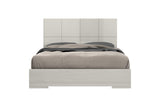 Gray Wood King Bed Frame