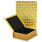 11" Gold Hand Painted Decorative Book