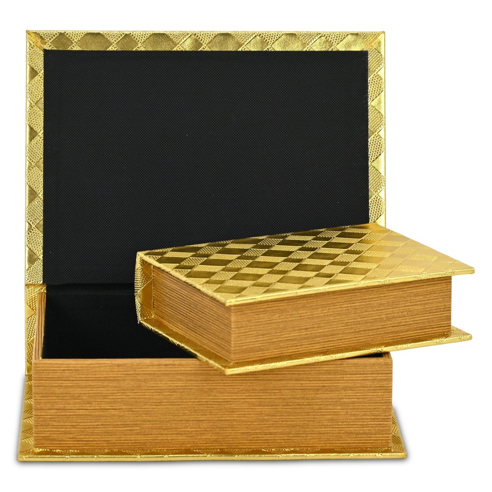 11" Gold Hand Painted Tabletop Sculpture