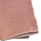 51" X 67" Pink And Cream Cotton Blend Plush Throw Blanket