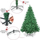 7ft/8ft Spruce Artificial Holiday Christmas Tree for Home/Party Decor w/1300 Branch Tips, Easy Assembly, Metal Hinges&Base