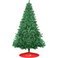 7ft/8ft Spruce Artificial Holiday Christmas Tree for Home/Party Decor w/1300 Branch Tips, Easy Assembly, Metal Hinges&Base