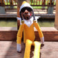 11.81inch Christmas Elf Doll with Snoop on a Stoop Christmas Trees Decoration Ornaments Hip Hop Lovers Christmas Elf Plush Toys