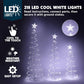 JOYFY 3 Pack Spiral Christmas Tree Light 218 LED Lighted Tree with Star Topper & Stakes for Christmas Decorations Xmas Eve Night