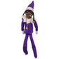 11.81inch Christmas Elf Doll with Snoop on a Stoop Christmas Trees Decoration Ornaments Hip Hop Lovers Christmas Elf Plush Toys