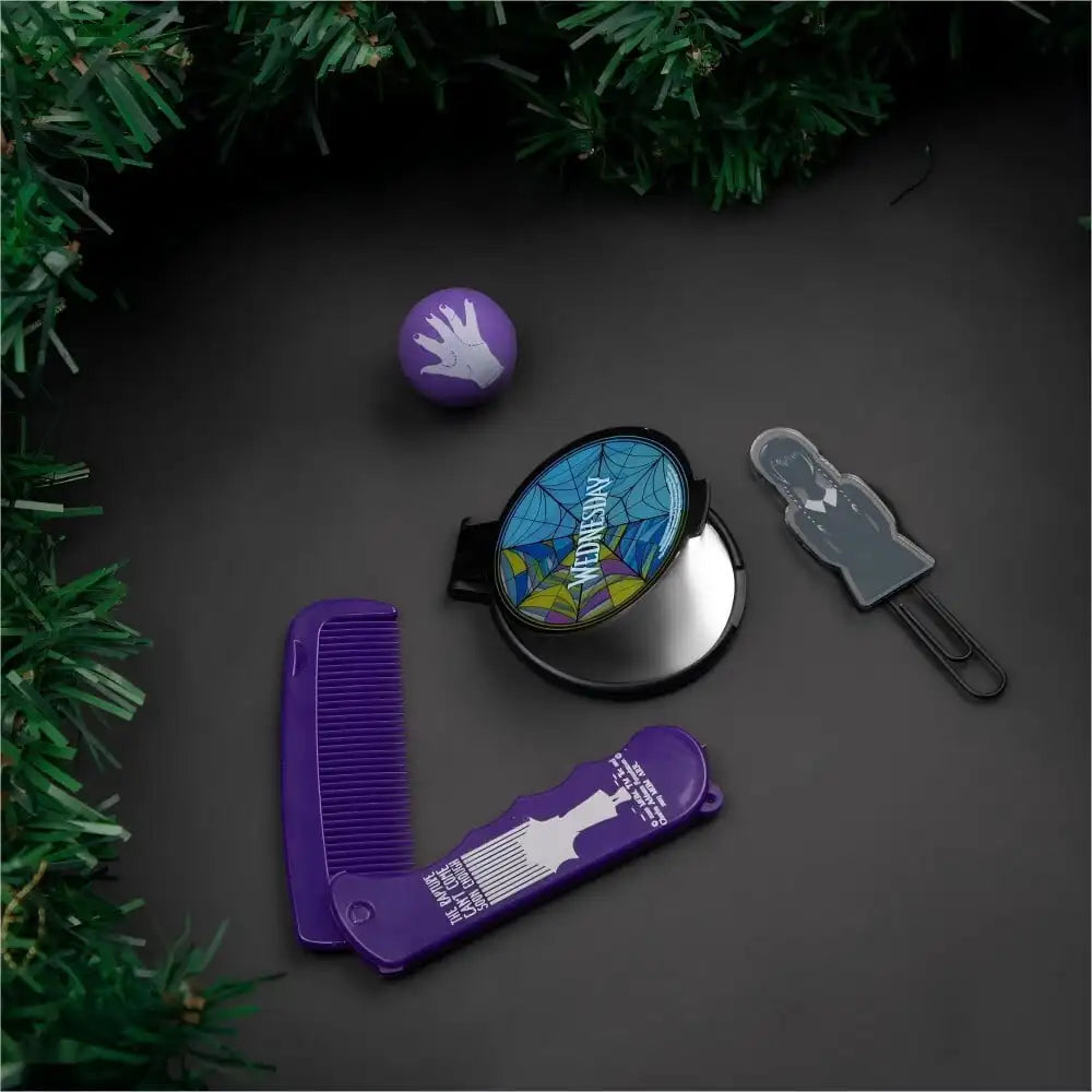 Wednesday Addams Christmas Gift Box Holiday Advent Calendar 24 Pcs Random Acce