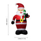 LED Inflatable Cute Air Blown Up  Festival Theme Christmas Dolls Decor Decorative Cartoon  for Xmas Garden Party Decor